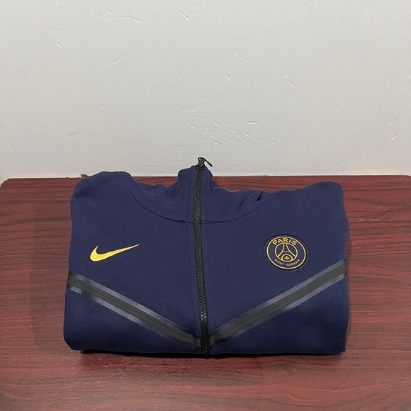Nike x Paris Saint Germain, Tech Fleece, DV4297 498, Blue - Picture 16 of 16
